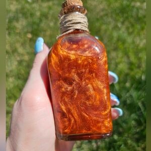 Amber Potion Bottle